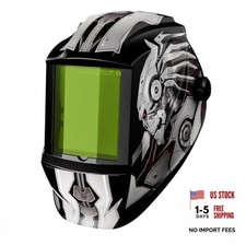 Laser Welding Helmet Large Viewing OD8 Professional Eye Protection 900nm Grey
