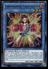 Libromancer Firestarter - BACH-EN088 - 1st Edition - Holo - YuGiOh