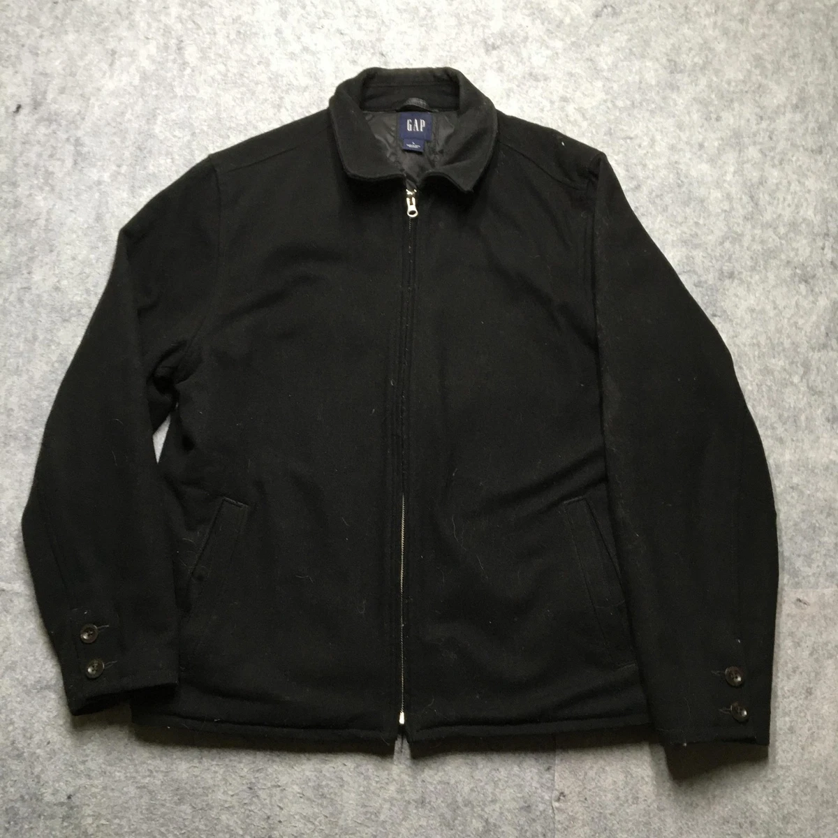 2005's OLD GAP wool×nylon zip up jacket Gap Coats, Jackets & Vests for Wool Outer Shell Men for Sale