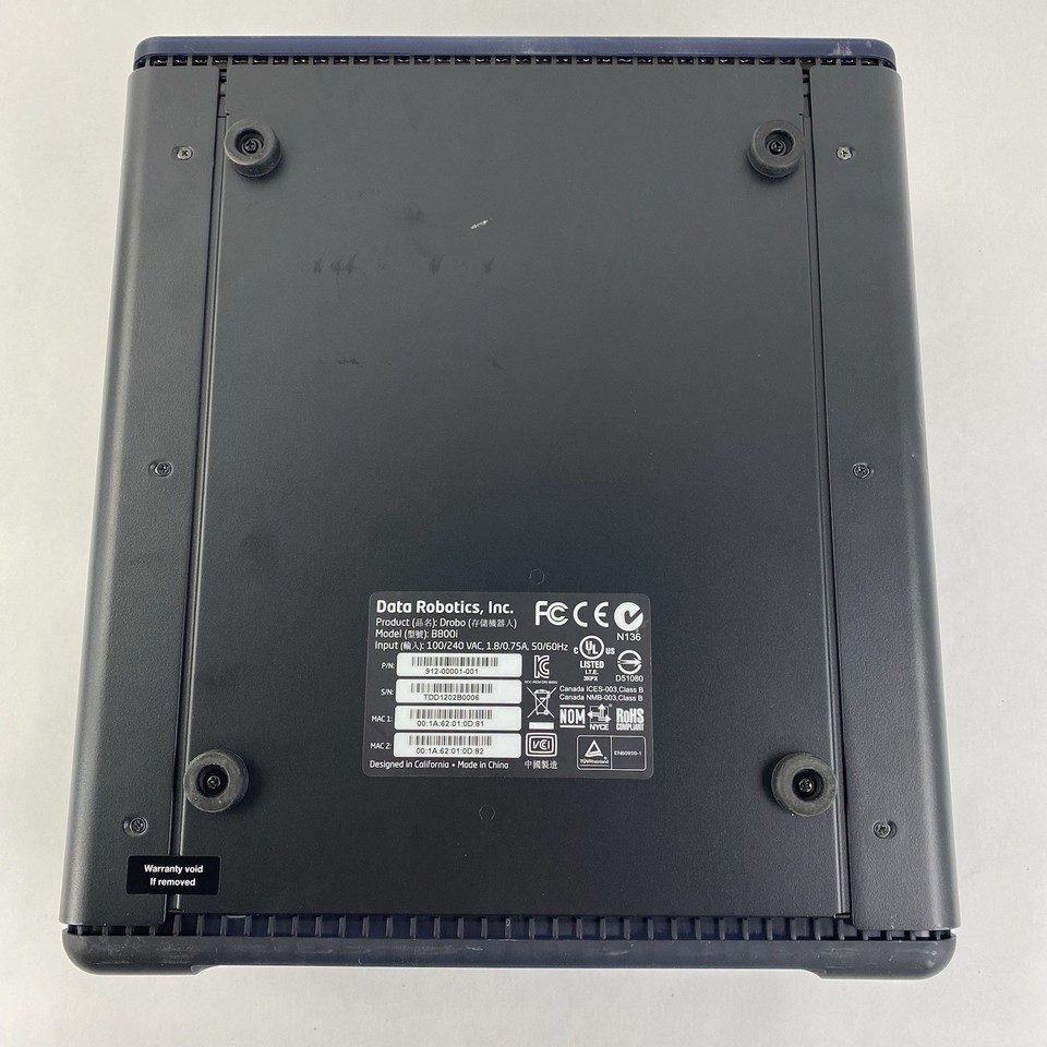 Data Robotics B800i Drobo 8-Bay Network Storage System | eBay