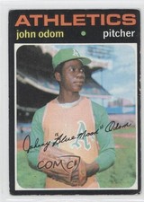 1971 Topps Blue Moon Odom #523 0b3