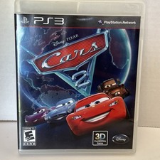Disney Pixar Cars 2 Sony PlayStation 3 PS3 Game Tested w/ Case