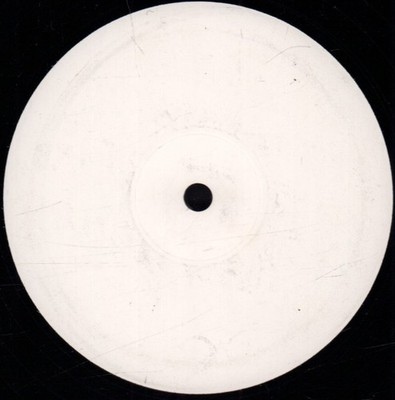 Next Generation Forever 12'' vinyl UK Slamm 1998 white label has info sticker on
