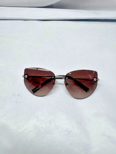 Tiffany Co TF3096 Brown Frameless Sunglasses NO CASE New