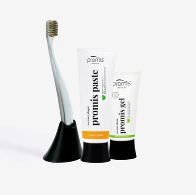 Promis Different Care Starterkit Zahnbürste Mundhygiene Zahnbürstenhalter