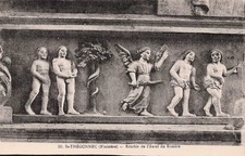 29 SAINT THEGONNEC RETABLE DE L AUTEL DU ROSAIRE