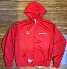 Vintage Warren Zevon Excitable Boy Asylum Records Promo Zip Up Hoodie Sz L