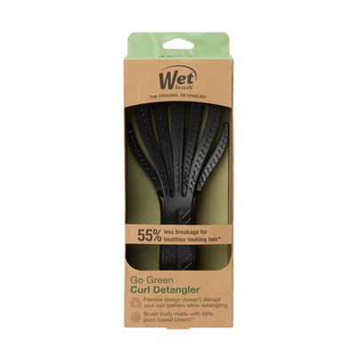 #ad Wet Brush Go Green Curl Detangler Black $21 Value $9.99