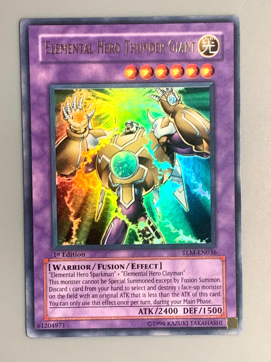 Elemental Hero Thunder Giant TLM-EN036 The Lost Millennium for