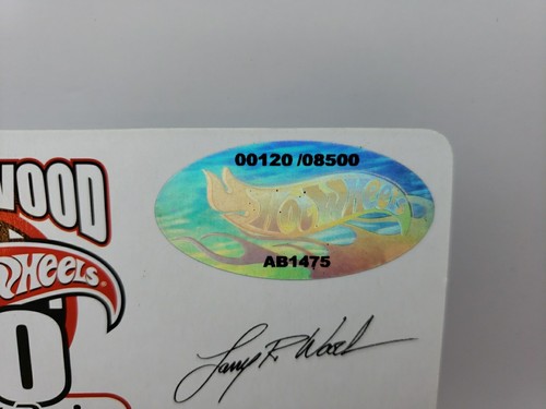 Hot Wheels Red Line Club HWC/RLC Larry Wood 40 Years Tri Baby, LOW #00120/8500 - Picture 9 of 9
