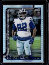 2025 HL-P02 Topps Football Chrome Quinnen Williams #72 Dallas Cowboys