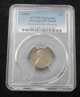 1955 Double Die Lincoln One Cent * PCGS Genuine XF Detail * Neat!