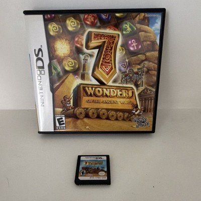 Nintendo DS 7 Wonders of the Ancient World Game w/ Manual & Case NTSC-U/C
