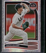 2024 Panini Stars & Stripes USA Baseball #57 Cooper Williams Opening Day