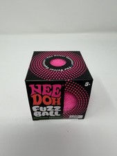Schylling NEEDOH Fuzzball Pink Edition Factory Sealed Velvet Squeeze New