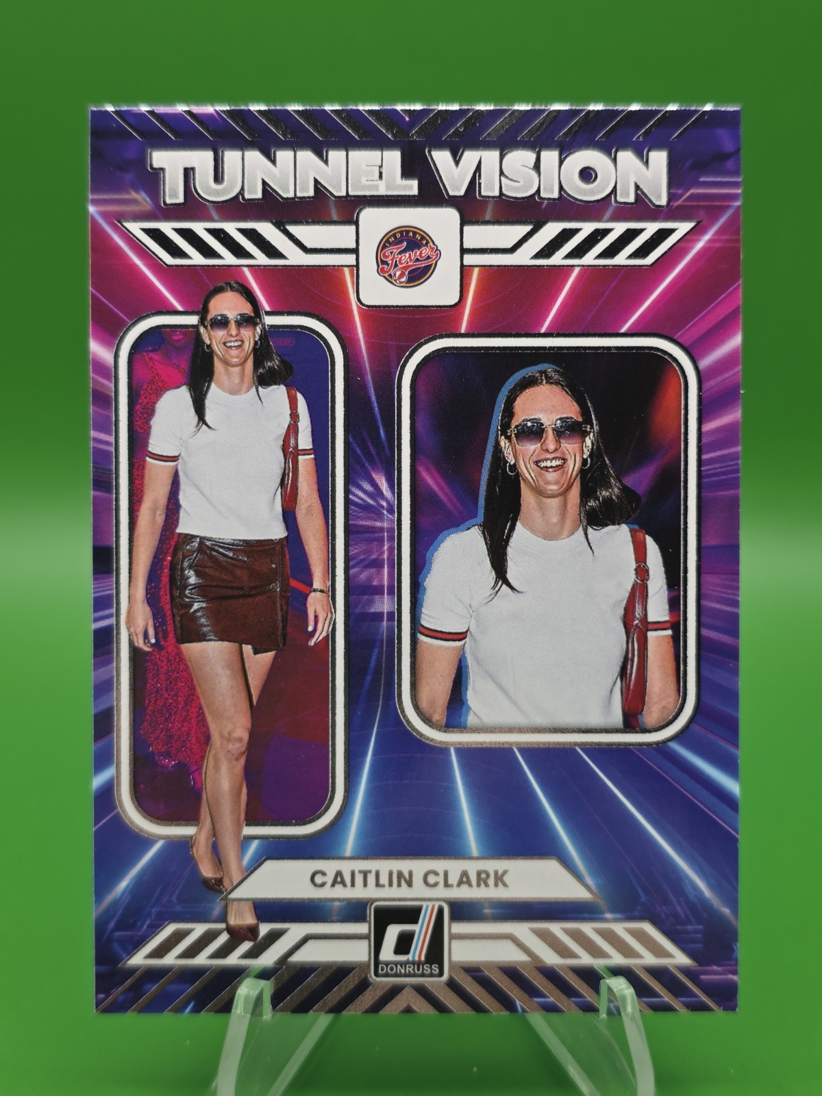 2025 Panini Donruss WNBA   Caitlin Clark Tunnel Vision #1