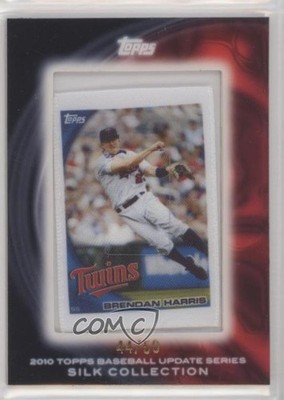 2010 Topps Silk Collection 44/50 Brendan Harris 15wb