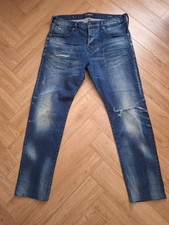 Mens Scotch And Soda Ralston Blue Denim Jeans W32 L30