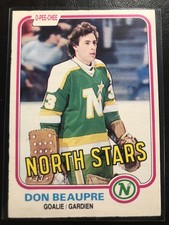 Don Beaupre 1981-82 O-Pee-Chee #159 ROOKIE RC SP NICE!! NORTH STARS 