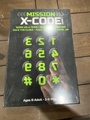 Mission X-CODE Cooperative Strategy Skill Board Game by Amigo