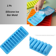 1pc Ice Tube Tray Perfect Ice Bar Mold Silicone Ice Bar Tray Water Bottles Tray