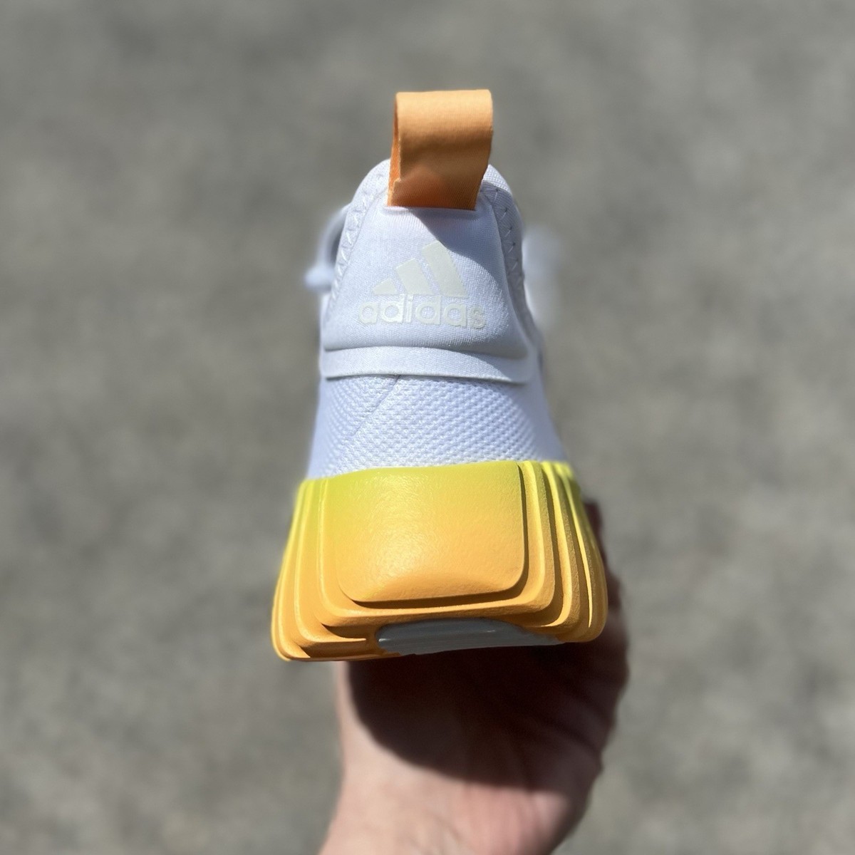 adidas Kaptir Flow Running Shoe | Women's | White/Orange | Size 8 | Sneakers adidas Kaptir Flow Running Shoe | Women's | White/Orange | Size 8 | Sneakers