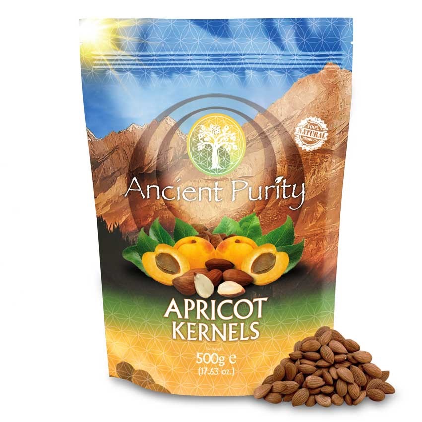 APRICOT KERNELS 500g | Hunza Origin | Authentic Functional Bitter