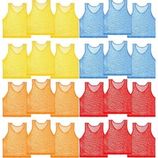 6 Pcs Pinnies Soccer Pennies, Team Practice Jersey for Youth Teen Adult Sports