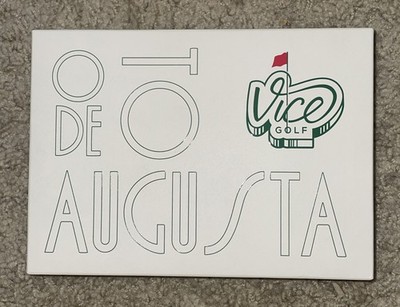 Vice Ode To Augusta Masters Limited Edition Golf balls New Dozen