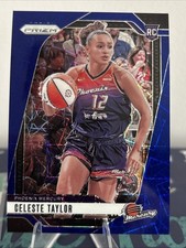 2024 Panini Prizm WNBA #48 Celeste Taylor Blue Velocity Prizms