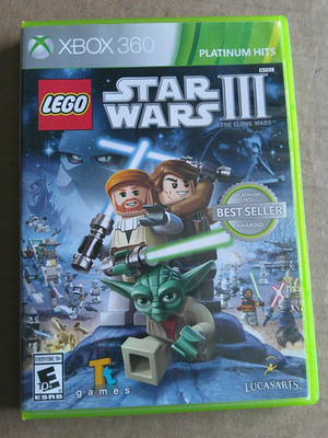 Microsoft Xbox 360 LEGO Star Wars III: The Clone Wars