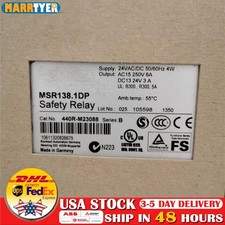 New Allen-Bradley 440R-M23088 Guardmaste MSR138.1DP Safety Relay,24V AC/DC