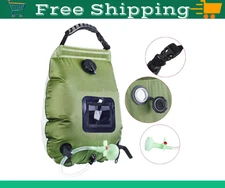 Solar Shower Bag 5 gallons/20L Solar Heating Camping Shower Bag for Camping