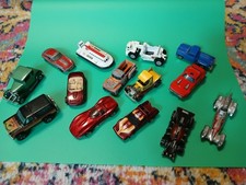 14 Vintage Hot Wheels  Matchbox Lot of 14 Cars Trucks Hovercraft 1970s  80s
