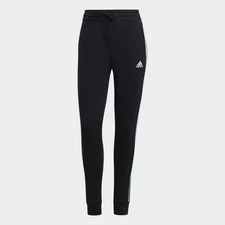 adidas women Essentials 3-Stripes Fleece Pants