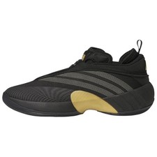 Adidas D.O.N. Issue 7 Basketball Shoes Black Gold Men's Size JQ9435
