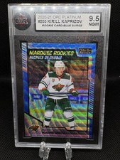 2020-21 O-Pee-Chee Platinum Marquee Rookies Kirill Kaprizov Blue Surge RC 🔥⭐️🔥