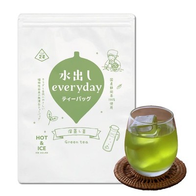 Mizutama Farm Tea Plantation Cold Brew Everyday Deep-Steamed Green Tea Tea Bags