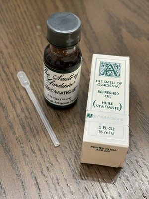 Aromatique Refresher Oil, Smell of Gardenia, 1/2 Ounce Bottle