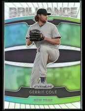 2020 Panini Prizm #B-2 Gerrit Cole Brilliance Silver Prizm