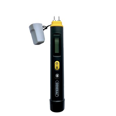Compact Digital Moisture Meter MMP100   Pin-Style Tool Detects Moisture in Wo...