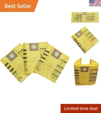 Shop-Vac 9067200 Compatible Collection Bags, 10-14 Gallon, Multi-Layer Filters