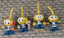 The Snorks Allstar PVC Lot Football Kite Headphones Snork Figure Schleich 1983