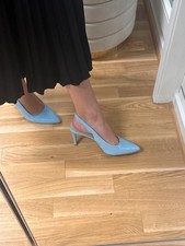 High Heels Pumps in baby blau Größe 40 gern getragen