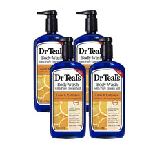 Glow  Radiance with Vitamin C  Citrus Essential Oils Body Wash 24Oz Pack of 4