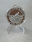 North American Fishing Club Grand Slam Brooke Trout 1oz .999 Silver