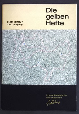 Möglichkeiten des ''Genetic Engineering''; in: Heft 3/1977 Die gelben Hefte, Immun