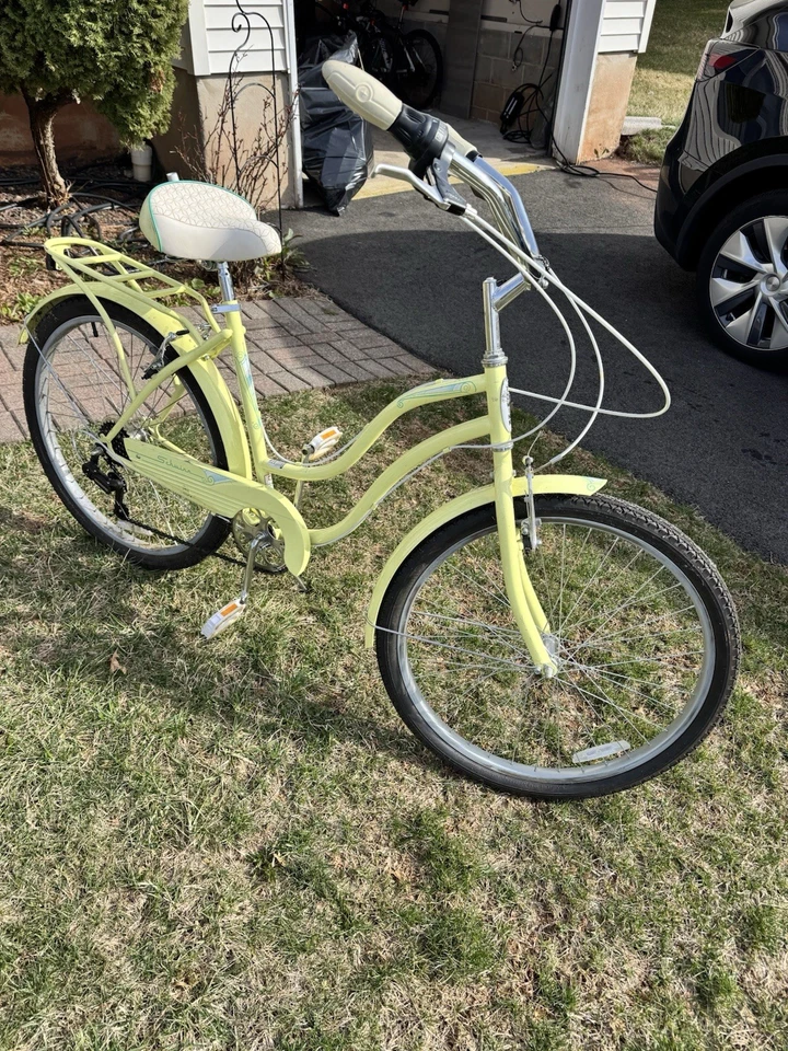 Bicicleta de crucero de playa Schwinn Perla S5477C 26 pulgadas - azul Foto 3 de 4