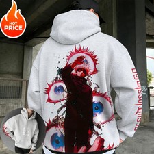 Jujutsu Kaisen Gojo Satoru Hoodie - Vintage Harajuku
