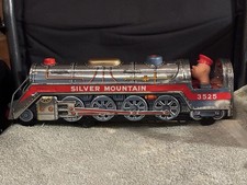 Vintage Silver Mountain Express Train Battery Operated